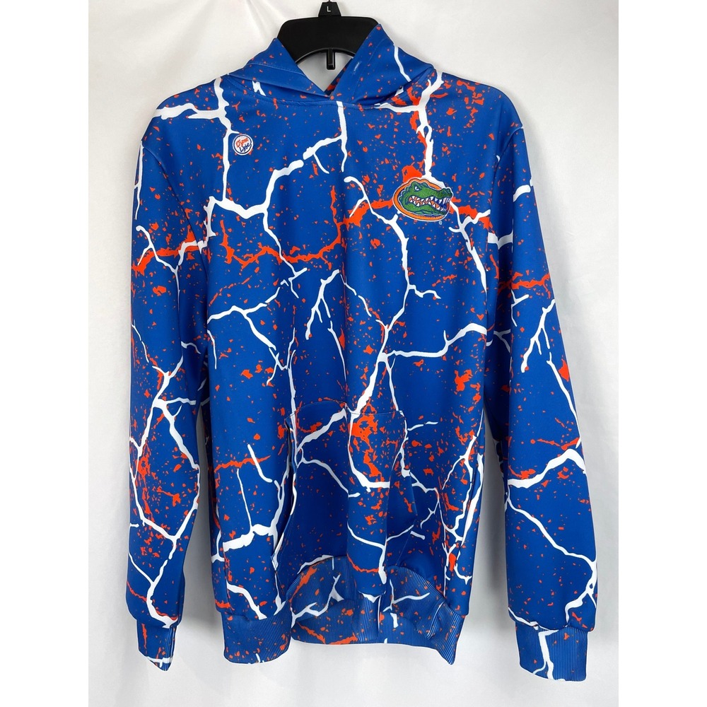 Dyme Lyfe Medium Florida Gators Football Hoodie Pullover Blue Sweatshirt